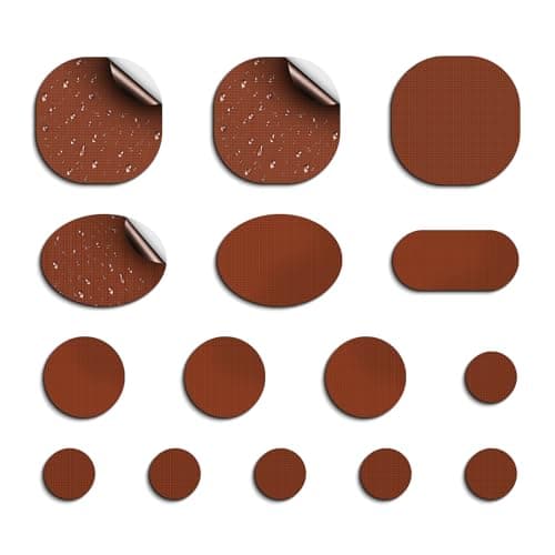 45 Stück Daunenjacke Selbstklebend Reparatur Klebeband für Jacken und Zelte
| Daunenjacke Flicken Reparatur Klebeband S