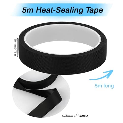 Nahtband zum Aufbügeln SelfHeal Patch-Reparaturband 20mm Breit (20mm*5m) Wasserdichten Zelt Klebeband für Neoprenanzüge