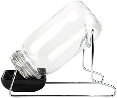 Schramm® Keimglas für Sprossen mit Gestell - Sprossenglas Keimgerät Set, 2 Ersatzgläser ohne Deckel, 750 ml, Keimglas-Er