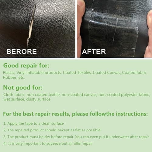 Reparaturklebeband Wasserabweisend für Gewebeplanen und Pool Dachrinne Grün 8cm*5m Abdichtband Spezial Belgian Duct Tape
