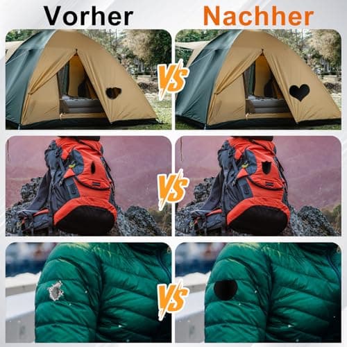 Schwarzes Wasserabweisendes Reparaturset für Zelte, 15x150cm TPU Klebeband, ideal für Pool und Gartenleitungen
| Wasser