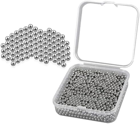 **1500 Stück Edelstahl Reinigungsperlen für Karaffen und Wasserflaschen - Premium Metall Reinigungskugeln zur Aufbereit