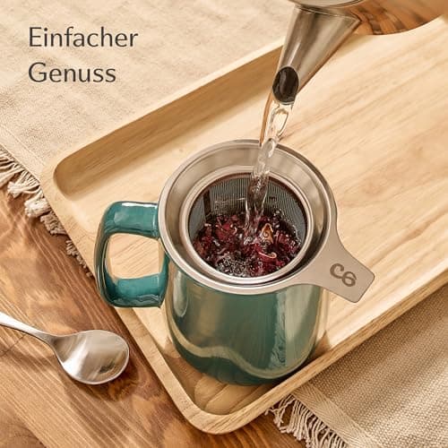 Teetasse Anthrazit Spülmaschinenfest LangWarm XXL