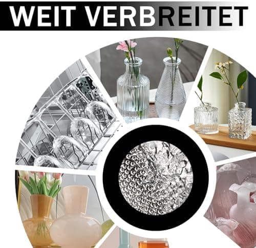 Reinigungsperlen für Flaschen 1500 Stück, flexibel Anwendbar, ideal für Trinkbecher, Campingflaschen und Mehrwegflaschen