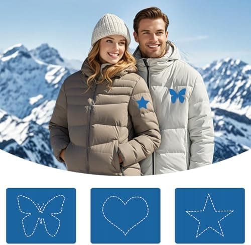 45 Stück Daunenjacke Selbstklebend Reparatur Klebeband für Jacken und Zelte
| Daunenjacke Flicken Reparatur Klebeband S