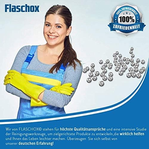 Premium Reinigungsperlen 1050 Kugeln I Hochwertiger Edelstahl I Reinigung von Vasen & Flaschen