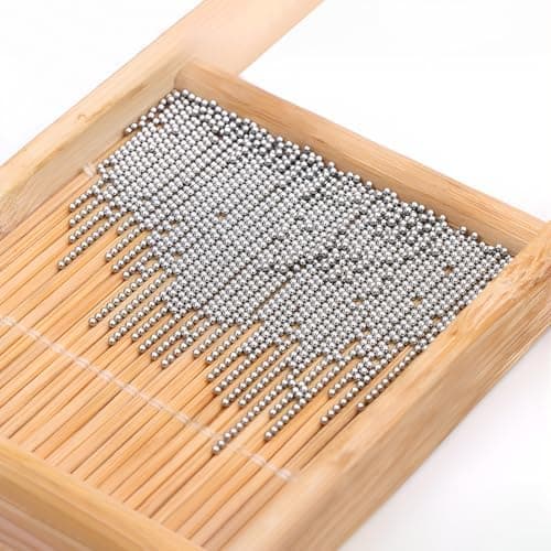 Premium Edelstahl Reinigungsperlen, Filterbeutel 8x10cm, 1000 Stücke Set Aus Edelstahl, Wiederverwertbar & Bpa-Frei für