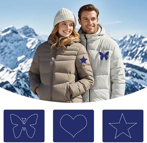 45 Stück Daunenjacke Selbstklebend Reparatur Klebeband für Jacken und Zelte
| Daunenjacke Flicken Reparatur Klebeband S