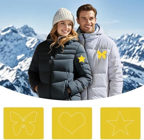 45 Stück Daunenjacke Selbstklebend Reparatur Klebeband für Jacken und Zelte
| Daunenjacke Flicken Reparatur Klebeband S