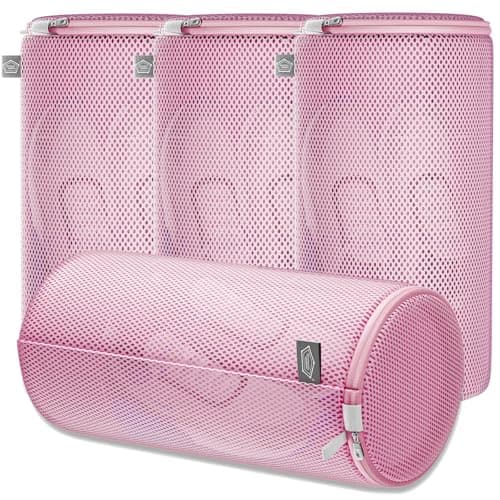 Kimmama Waschbeutel Schuhe 125 g/m² Mesh Langlebiger und wiederverwertbarer Waschbeutel Reiseorganisation (7"×15")  
Kim