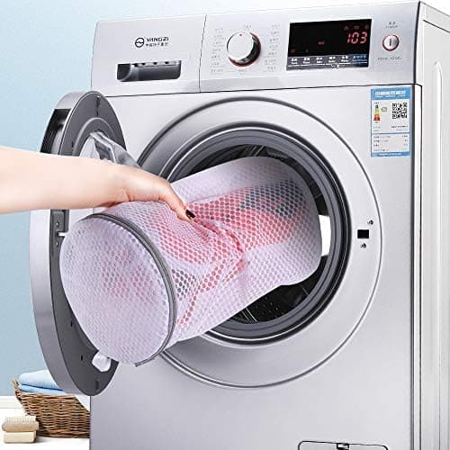 Kimmama Waschbeutel Schuhe 125 g/m² Mesh Langlebiger und wiederverwertbarer Waschbeutel Reiseorganisation (7"×15")  
Kim
