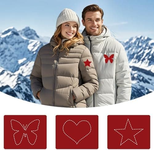 45 Stück Daunenjacke Selbstklebend Reparatur Klebeband für Jacken und Zelte
| Daunenjacke Flicken Reparatur Klebeband S