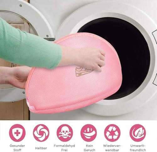 Ecoe groß Wäschesack für Waschmaschine, ideal für Schulanfang und Wohnung, XXL Netz mit Kordelstopper, 60x90cm