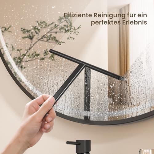 EMKE Duschabzieher Schwarz Silikon für Spiegel und Fenster
| EMKE Duschabzieher Schwarz Silikon, 22 cm breit, ohne Bohr