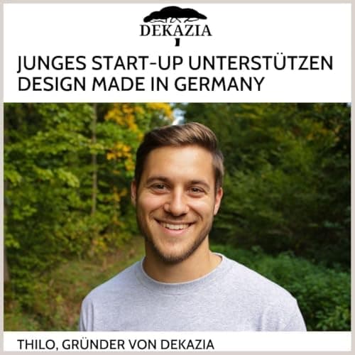 DEKAZIA® Duschabzieher Schwarz - Silikon Wasserabzieher für Dusche - Robust für Glas und Fliesen - Hochgewordene Abgießk