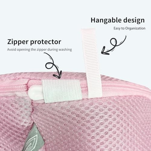 Kimmama Waschbeutel Schuhe 125 g/m² Mesh Langlebiger und wiederverwertbarer Waschbeutel Reiseorganisation (7"×15")  
Kim