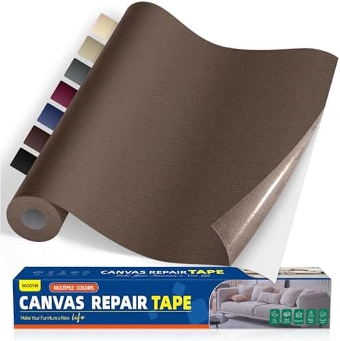 Selbstklebender Textilkleber 10x200cm, Wasserdicht Repair Patch, Zelt Stoffspar Patch für Sofa RV Markisen Stühle
