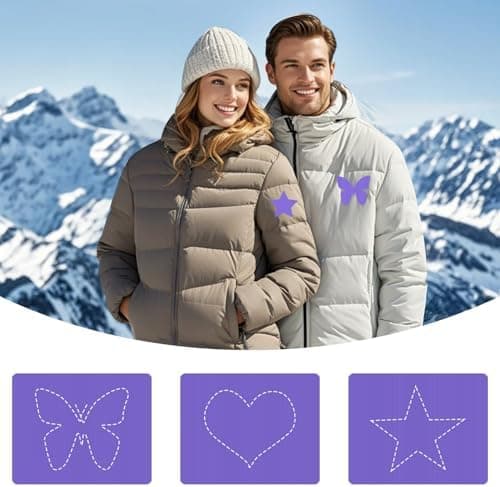 45 Stück Daunenjacke Selbstklebend Reparatur Klebeband für Jacken und Zelte
| Daunenjacke Flicken Reparatur Klebeband S