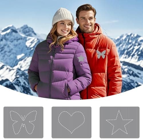 45 Stück Daunenjacke Selbstklebend Reparatur Klebeband für Jacken und Zelte
| Daunenjacke Flicken Reparatur Klebeband S