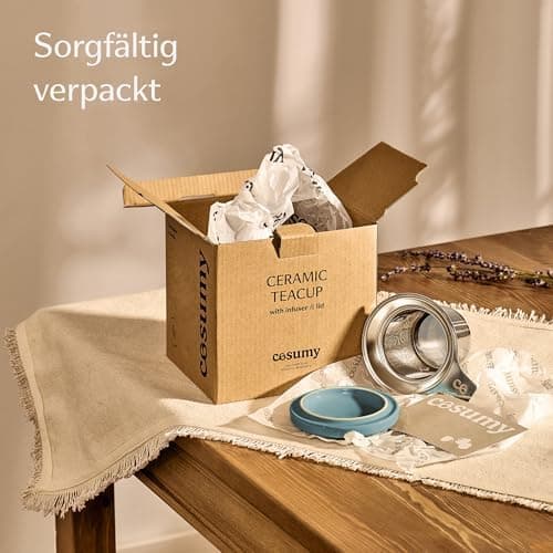 Teetasse Anthrazit Spülmaschinenfest LangWarm XXL