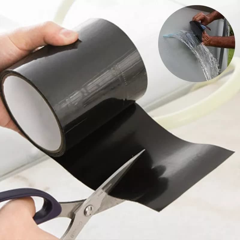 Premium Wasserbeständiges Klebeband für Pool und Teich - Extrem Stark - Neues 2023 Design - Reparatur Set (1,5m)