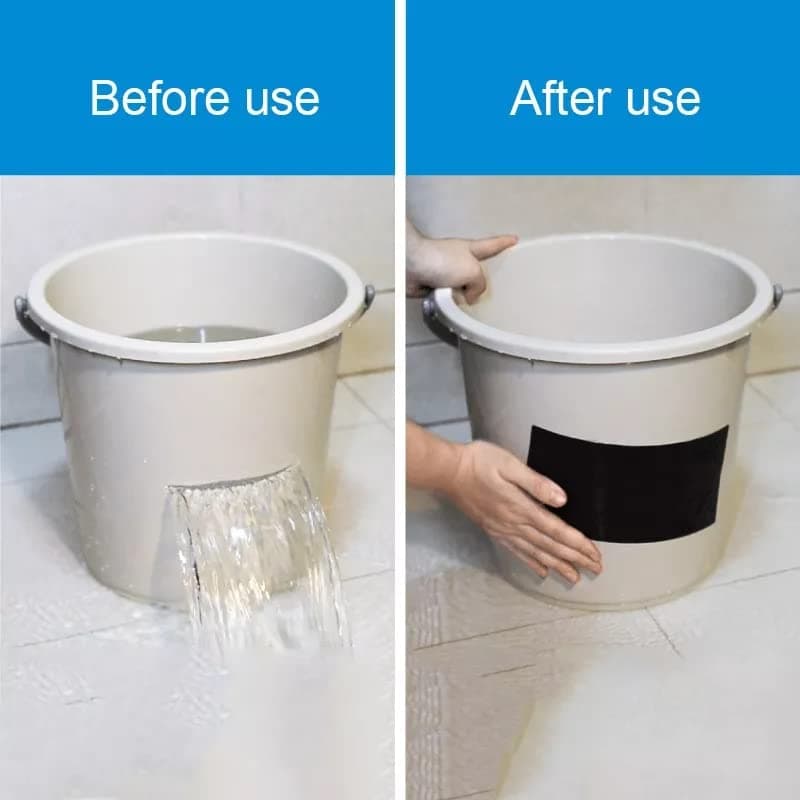 Premium Wasserbeständiges Klebeband für Pool und Teich - Extrem Stark - Neues 2023 Design - Reparatur Set (1,5m)