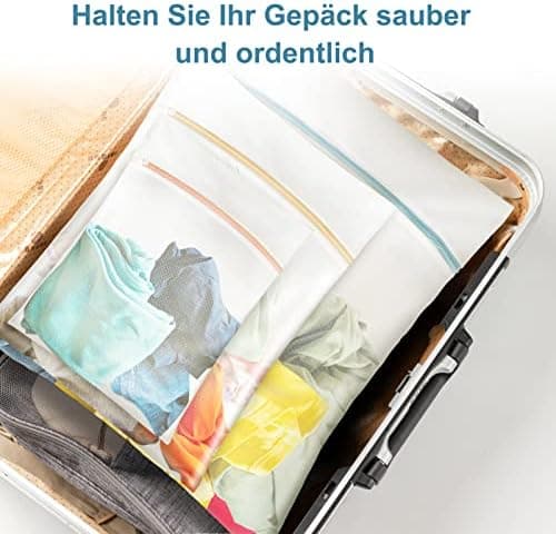 Waschmaschinenbeschützender-Wäschenetz-Set für Delicates
| Haltbares Wäschenetz für BHs und Unterkleidung - Reiseorgani