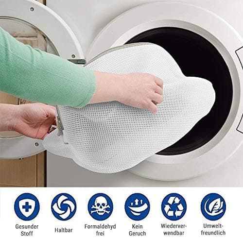 ECOOE 2 Stück Wäschenetz für Schuhe und Sneaker - Schutz vor Stichen, ideal für Waschmaschine und Reise
| ECOOE 2 Stück