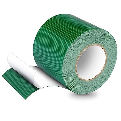 PE Planenband, Reparaturklebeband für Gewebeplanen, für LKW-Abdeckplanen, Markisen und Zelte, weiß, 5M * 8CM