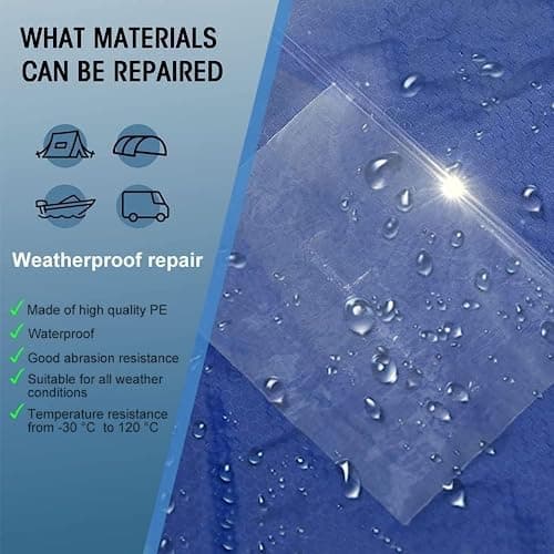 Marisen Reparaturband Wasserdicht Transparenz Klebeband For Marisennettzug Fixieren Zelt Und Sonnenschirm