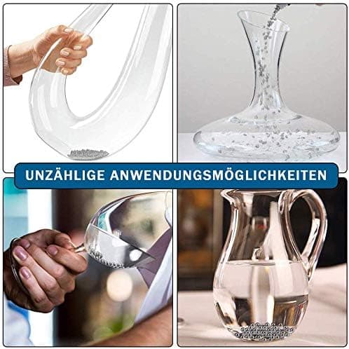 Premium Reinigungsperlen 1050 Kugeln I Hochwertiger Edelstahl I Reinigung von Vasen & Flaschen