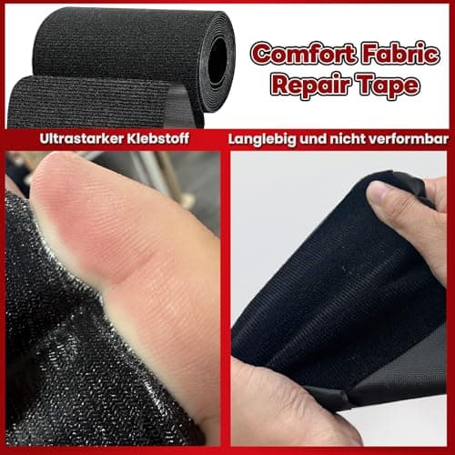 Brandnamenfreier Titel:
Reparaturband für Segeltuch und Markisen - strapazierfähig, wasserdicht und waschbar - für Zelte