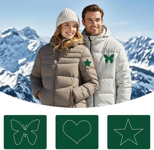 45 Stück Daunenjacke Selbstklebend Reparatur Klebeband für Jacken und Zelte
| Daunenjacke Flicken Reparatur Klebeband S