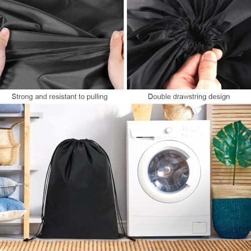 Reise Wäschesack 2 Stück 50x70 cm, Laundriascheibe Mit Kordelzug, Dreckwäschebeutel Waterproof
| Schmutzwäschebeutel Ca