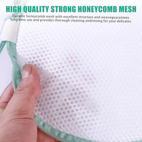 Kimmama Waschbeutel Schuhe 125 g/m² Mesh Langlebiger und wiederverwertbarer Waschbeutel Reiseorganisation (7"×15")  
Kim