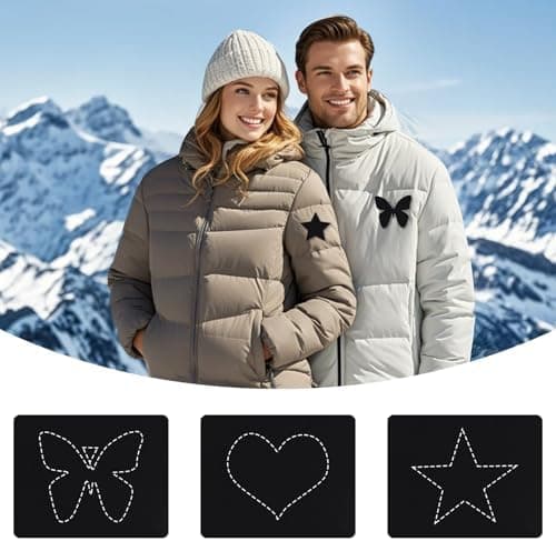 45 Stück Daunenjacke Selbstklebend Reparatur Klebeband für Jacken und Zelte
| Daunenjacke Flicken Reparatur Klebeband S