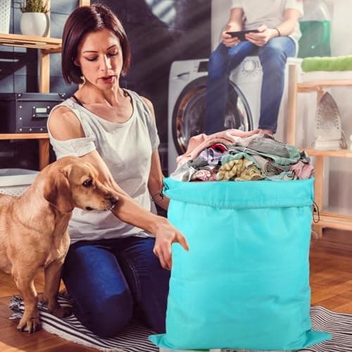 Reisefaltungswasserdichter Wäschebeutel 2 Stück, Grüne & Graue Schmutzwäschebeutel für Schlafsaal und Camping
| Faltbar