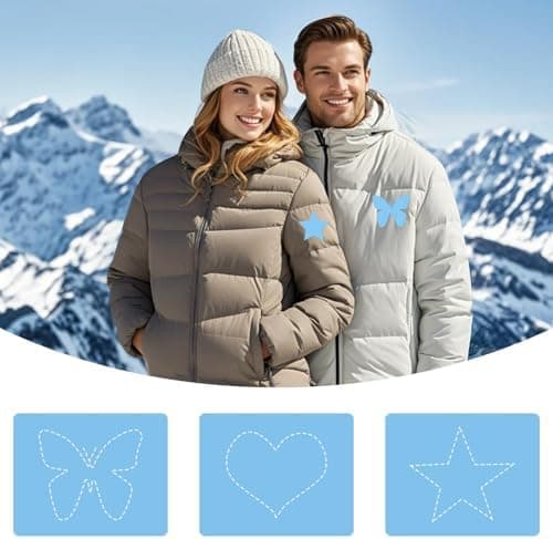 45 Stück Daunenjacke Selbstklebend Reparatur Klebeband für Jacken und Zelte
| Daunenjacke Flicken Reparatur Klebeband S
