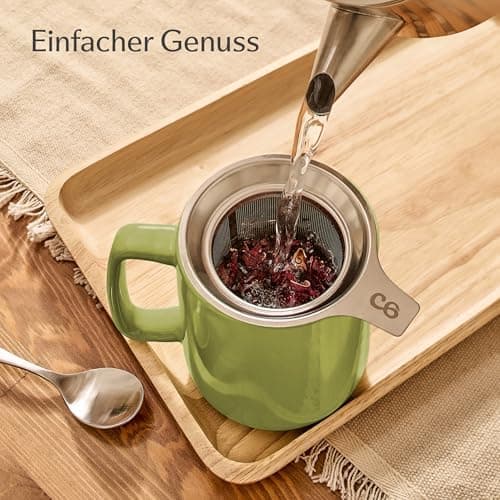 Teetasse Anthrazit Spülmaschinenfest LangWarm XXL