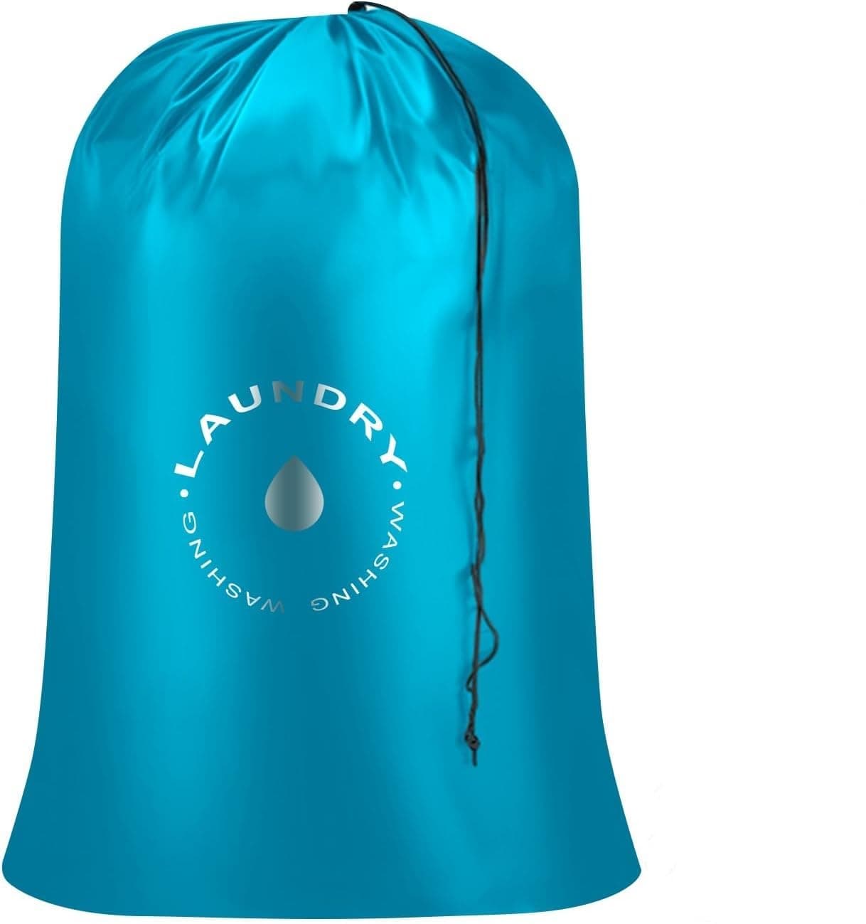 AiQInu Faltbarer Wäschesack mit Kordelzug für Reisende, 60 x 85 cm - Globally Recruited Standard