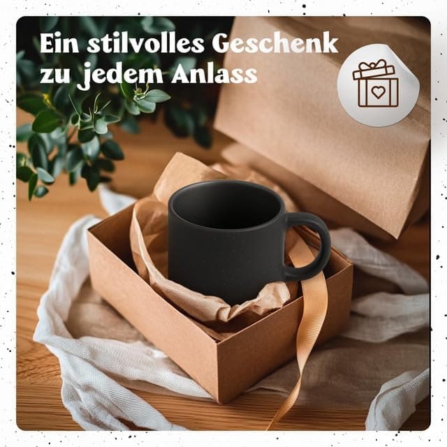 Gravur Tasse mit Namen - Personalisiert - Geschenk für Freundin  
Gravur Tasse mit Namen - Spülmaschinenfest - Blumenmot