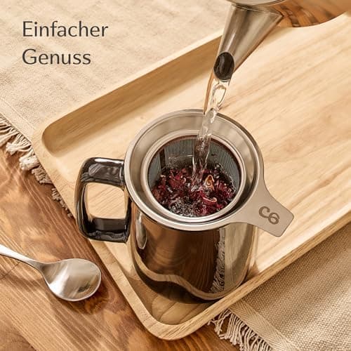 Teetasse Anthrazit Spülmaschinenfest LangWarm XXL