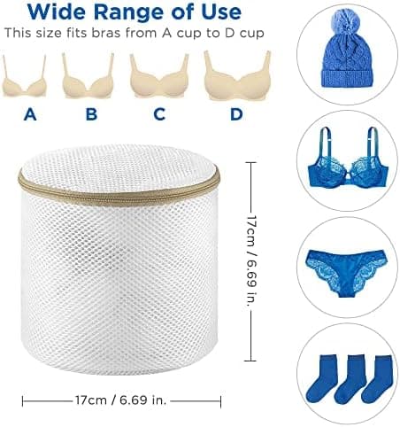 Ecoe groß Wäschesack für Waschmaschine, ideal für Schulanfang und Wohnung, XXL Netz mit Kordelstopper, 60x90cm