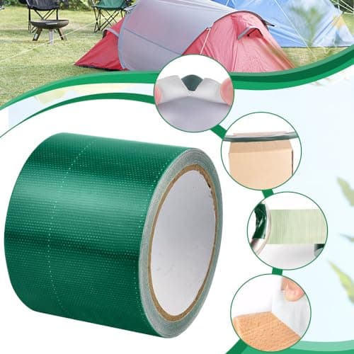 Reparaturklebeband Wasserabweisend für Gewebeplanen und Pool Dachrinne Grün 8cm*5m Abdichtband Spezial Belgian Duct Tape