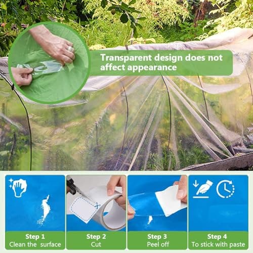 Reparaturklebeband Wasserabweisend für Gewebeplanen und Pool Dachrinne Grün 8cm*5m Abdichtband Spezial Belgian Duct Tape