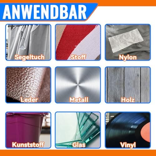Birllaid RV Markise Reparaturband Wasserdicht für Markisen und Zelte
| Birllaid Boot Deckt Reparaturband für Tarp und S