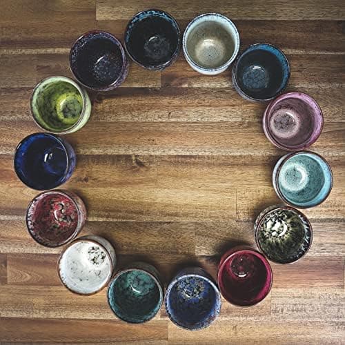 Ganzoo Design Kaffee- und Teetassen Set 2er 200ml Keramik moderne Muster bunte Unikate Tirreno
| Ganzoo Keramik Kaffeeb