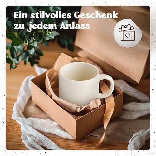 Gravur Tasse mit Namen - Personalisiert - Geschenk für Freundin  
Gravur Tasse mit Namen - Spülmaschinenfest - Blumenmot