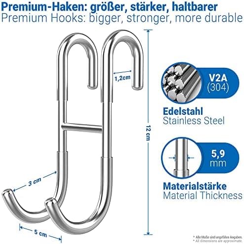 Ecooe Duschhaken Ohne Bohren Handtuchhalter Glasduschwand 2er Set