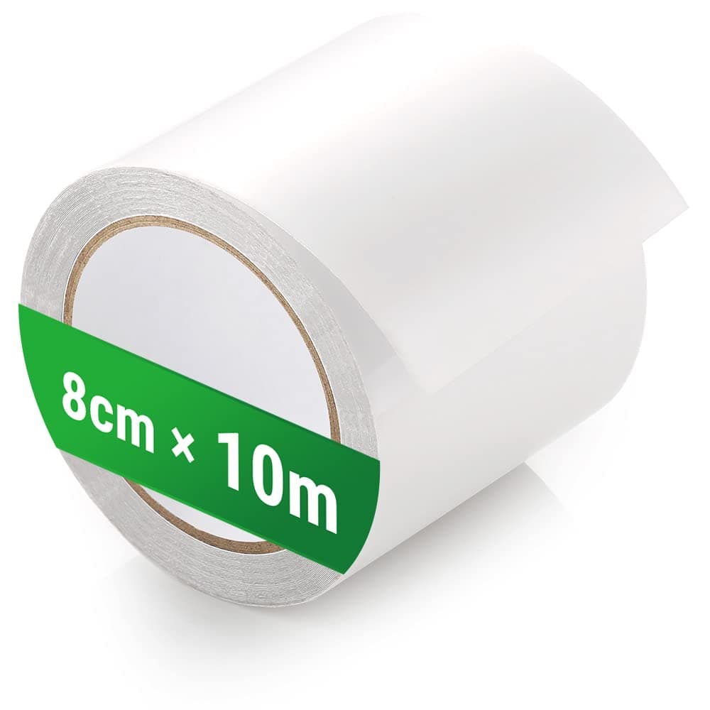 Ecooe Wasserdichtes Klebeband für Zelt und Markise 10M x 8CM Professionell geeignet für Reparaturen und Flicken